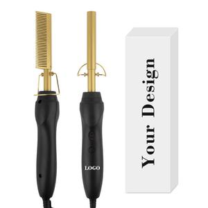 0728 Straightener Brush for Lazy Hair Arranging, Lightweight Portable Styling Tool, Safe Anti Scald Insulation Layer - Product Image 4