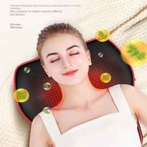 Massage <b>Cushion</b> Pillow <b>Neck</b> Back Massager Shiatsu Hand-held Plug-in Model China Moxa Thermal Moxibustion - Product Image 2