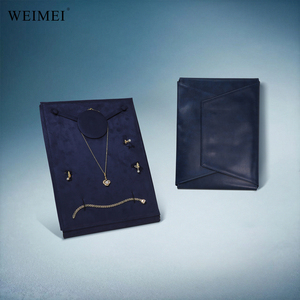 WEIMEI - Caja de Joyería de Cuero Popular, Bolsa de Regalo con Logotipo Personalizado, Juego de Cajas de Regalo para Joyería - Product Image 6