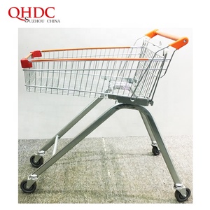 Chariot de supermarché à <span class=keywords><strong>4</strong></span> roues, chariot de supermarché, à main - Product Image 2