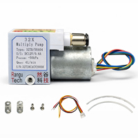 Pompe 12V sans balais à double chambre micro 32, débit stable, 4L/min, système de contrôle OEM de haute qualité garanti