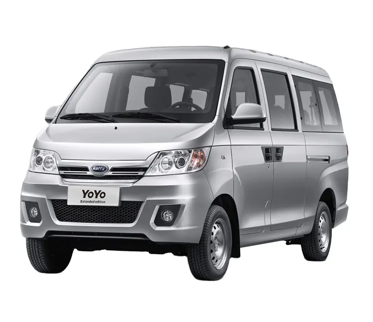 Venta caliente chino mini vans, CHERY YOYO Q22L 9 asientos del motor de gasolina mini de carga de servicios van autobús