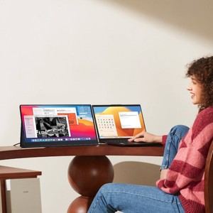 Écran portable 15,6 pouces <span class=keywords><strong>ultra</strong></span>-fin IPS LED rétroéclairé pour ordinateur portable, interface Type-C, 60 Hz, temps de réponse de 30 ms, idéal pour le travail et le gaming, large format - Product Image 6