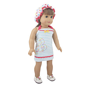 Vêtements de poupée MSYO, <span class=keywords><strong>peignoir</strong></span> et bonnet de douche, vêtements pour bébé, accessoires pour poupées, vêtements pour poupées de 45 cm - Product Image 5