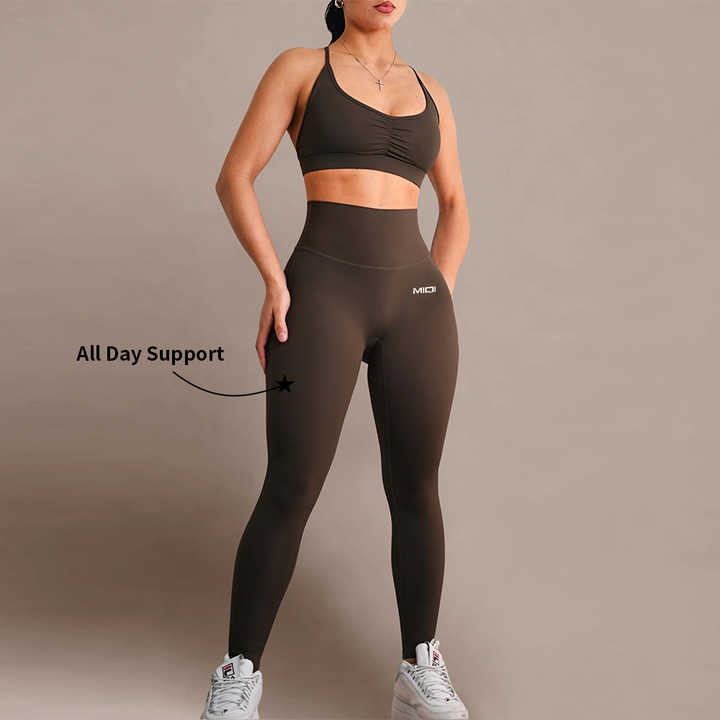 Quick-Drying Clothes Running Fitness Five-Point Leggings