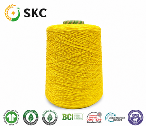 เส้นด้ายฝ้ายเมอร์เซอไรซ์ OEM ODM NM40/6 100% ฝ้าย ป้องกันการเป็นขุย ย้อมสี ปั่นแบบริง สำหรับถักโครเชต์ ถักมือ ยี่ห้อ <span class=keywords><strong>SKC</strong></span> น้ำหนัก 3 กก. ขั้นต่ำในการสั่งซื้อ 3 กก. - Product Image 6