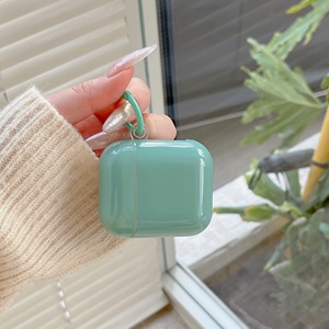 Estuche Rígido Brillante <span class=keywords><strong>de</strong></span> Color Sólido para Apple <span class=keywords><strong>Airpods</strong></span> 1 2 3 4 Pro 2, Funda para Auriculares Inalámbricos, Caja <span class=keywords><strong>de</strong></span> Carga para <span class=keywords><strong>Airpods</strong></span> Pro 3 - Product Image 6