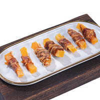 Friandises pour chiens séchées à l'air, riches en protéines, de haute qualité, OEM ODM, naturelles, au poulet, au canard, à la citrouille, à la patate douce et à la viande, pour la digestion