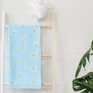 120x120 cm CARRÉ tissé floral en <span class=keywords><strong>coton</strong></span> <span class=keywords><strong>mousseline</strong></span> bébé wrap couverture portable sac <span class=keywords><strong>de</strong></span> couchage swaddle avec capuche - Product Image 6