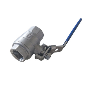 Vanne à bille en acier inoxydable 304, filetée 1 pouce, manuelle, pour milieux corrosifs - Product Image 3