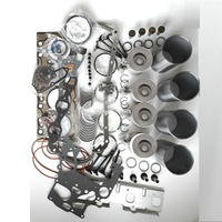 Kit de révision complet 4JB1T avec chemise de cylindre et piston 2.8T Turbo pour ISUZU ELF NKR100P JMC N720 N800