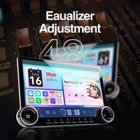 Unidad Principal de Audio Universal de 12.95 Pulgadas con Android 13 y DSP, Pantalla de Reproductor QLED 2K Diamante para Audi Car Play con Funciones Automáticas
