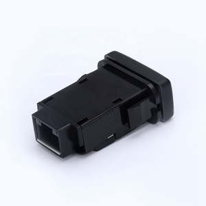 Phụ Kiện Xe Hơi Công Tắc Nút Nhấn Bật Tắt Đèn LED Xanh Dương 5 Chấu Biểu Tượng 42.7*24.3Mm Với <span class=keywords><strong>4</strong></span> Đầu Nối Dây - Product Image 6