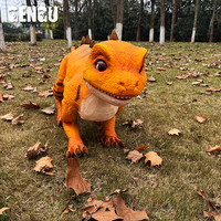 GENGU Animatronik Dinozor Modeli Yüksek Kaliteli Yapay Zeka Uzaktan Kumandalı Dinozor Robot Köpek Gösteri İçin