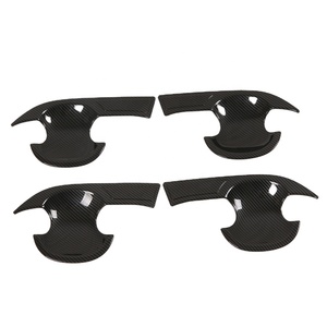 Accessoires automobiles WZXD, accessoires extérieurs en carbone noir brillant, couvre-poignée pour Yaris Cross 2023 - Product Image 3