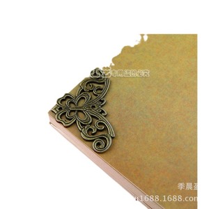 Chengyu R238 Butterfly <b>Corner</b> <b>Protector</b> Bronze Cold Rolled Steel Antique Style For Wooden Boxes Wine Boxes - Product Image 1