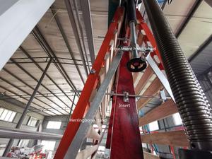 Ligne de production d'extrusion de <span class=keywords><strong>film</strong></span> en polyéthylène, extrudeuse de <span class=keywords><strong>film</strong></span> en nylon LDPE, machine à souffler le <span class=keywords><strong>film</strong></span>, prix de la machine d'extrusion à 3 couches PE SJ 55 - Product Image 4