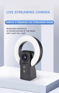 Cámara <span class=keywords><strong>web</strong></span> 4K UHD para computadora portátil Cámara <span class=keywords><strong>Web</strong></span> con luz de belleza de 3 niveles y micrófono incorporado para transmisión en vivo o conferencias - Product Image 3