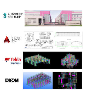 <span class=keywords><strong>Garage</strong></span> pour voitures en structure acier de conception moderne, <span class=keywords><strong>garage</strong></span> préfabriqué en acier de haute qualité, entrepôt métallique extérieur et intérieur - Product Image 4