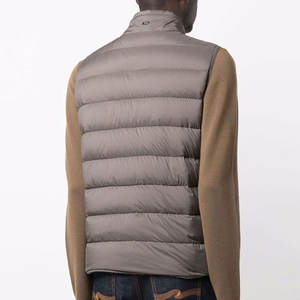 Chaleco acolchado de invierno para hombre de alta calidad, chaleco de burbuja hecho a medida, chaleco acolchado de poliéster para hombre, transpirable - Product Image 4