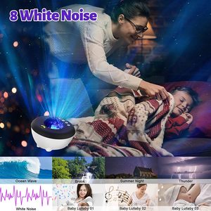 Điều Khiển Bằng Giọng Nói Thông Minh Máy Chiếu Galaxy Bầu Không Khí, Máy Chiếu Star Sky Aurora Galaxy - Product Image 2