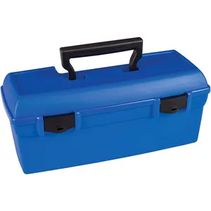 屋外ツールボックスヘビーデューティープラスチックカスタマイズ防水ブルー耐久性家庭用ツールセットツールボックスプラスチックタイ製造装置