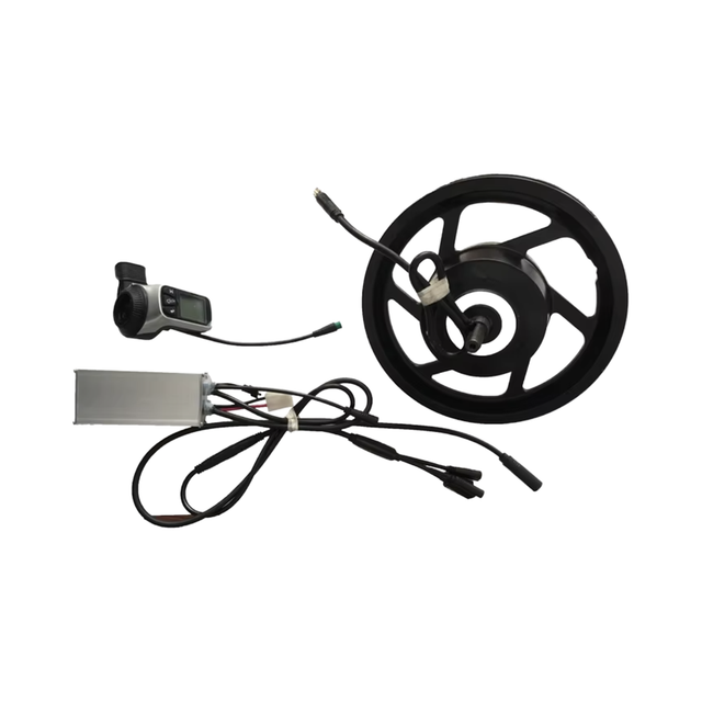 OEM 12 Inch 48V 350W 500W Electric Scooter Motor Kit Durable E Bike Conversion with LCD Display Lithium Battery Power Supply