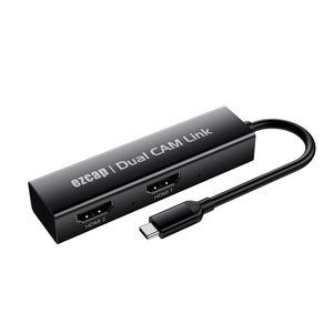 Ezcap314 Thiết Bị Phát Trực Tiếp Quay <span class=keywords><strong>Video</strong></span> 2 Kênh HDMI Sang USB Type-C Liên Kết Kép - Product Image 2
