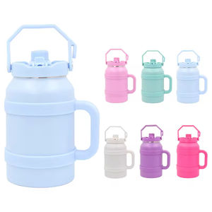 Nouvelle Bouteille d'Eau Sportive Grande Capacité en Acier Inoxydable, Tasse de Voyage Portable pour l'Extérieur, Gobelet Isotherme Sous Vide pour Vin, Cadeaux d'Affaires - Product Image 6