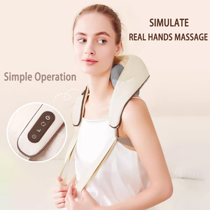 Elektrische Trapezius <span class=keywords><strong>Massager</strong></span> USB-oplaadbare multifunctionele nek- en schoudermassagesjaal voor verlichting van rug- en taillegewrichtspijn - Product Image 1