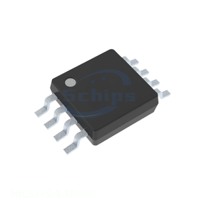 Gestion de l'alimentation (PMIC) MIC5245-3.3BMM 8 TSSOP, 8 MSOP (0.118\", 3.00mm de largeur) BOM IC En stock IC REG LINEAIRE 3.3V 150MA 8MSOP Autre - Product Image 1