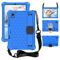 Pour Samsung Galaxy Tab A7 10.4 T505 T500 enfants nid style design avec mains sangle bandoulière