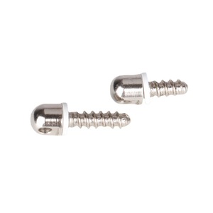 Factory Custom Silver Steel Sling Swivel Stud Mounting Screw Tactical Hunting Accessories 22mm <b>28mm</b> Wood Screw Thread Universal - Product Image 4