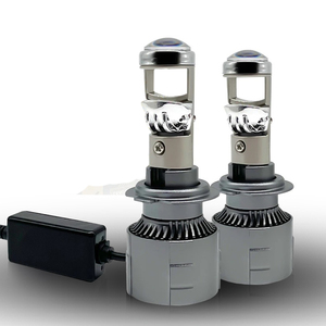 Bombillas LED A80 para Faros Delanteros, Mini Proyector, Resistentes al Agua, Haz de Luz Concentrado, Luz Alta/Baja, H4, Luces Antiniebla, Ajuste Universal - Product Image 1