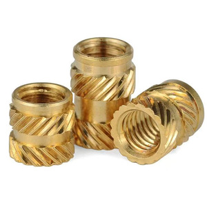 Nhựa chèn hạt M1 M1.2 M1.4 M1.6 M2 M2.5 M3 M4 M5 M6 với đồng có khía chèn hạt - Product Image 1