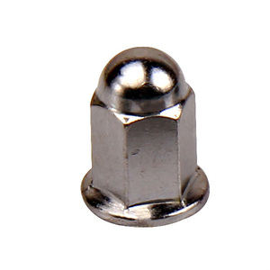 M6 M8 Thép Carbon Phẳng Cap <span class=keywords><strong>Nuts</strong></span> Nhà Máy Bán Buôn Dài Hex Mặt Bích Dome Cap <span class=keywords><strong>Nuts</strong></span> - Product Image 1