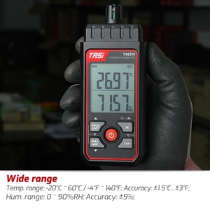 Termohigrómetro Digital TASI TA621A OEM/ODM, Termómetro de Mano, Medidor de Temperatura y Humedad, Interfaz USB, Material Plástico - Product Image 4
