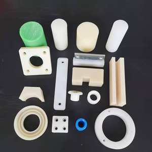 آلة طحن أو نايلون POM PA والعتاد أجزاء الربيع طوقا PA66 PA6 البلاستيك جولة طوقا شقة النايلون ختم حشوات الوسادات - Product Image 2