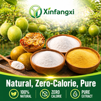 Bubuk Ekstrak Buah Monk Premium Pemanis Alami Tanpa Kalori Non-GMO Vegan Ideal untuk Kue & Minuman 100% Pemanis Murni