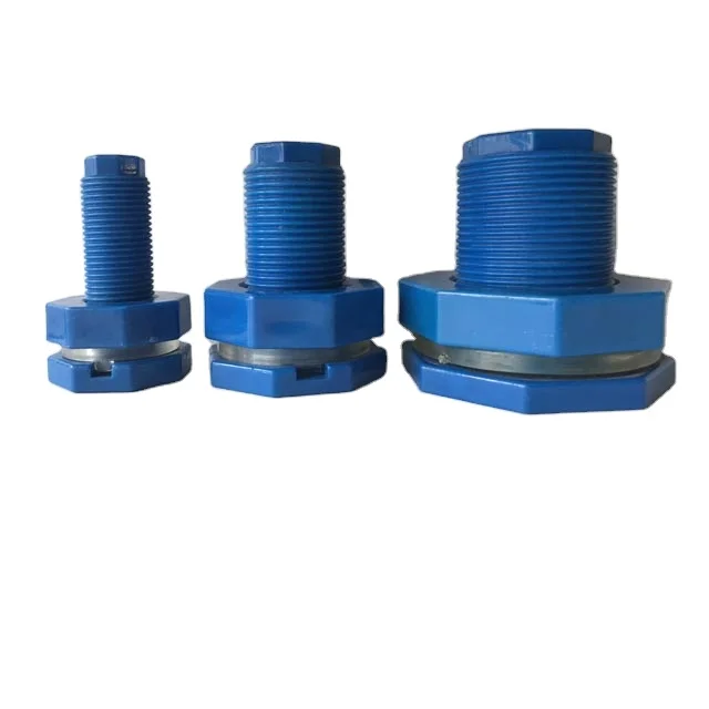 1-1/2"*3/4" Male female ABS water bulkhead fitting for irrigation
