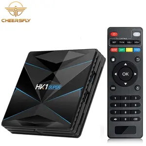 Smart android tv box 9.0 2 go BT 4.0 décodeur RK3318 HK1 SUPER rk3318 4k ultra hd