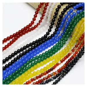 Crystals wholesale bulk beads high quality string stones and crystal loose bead natural stone