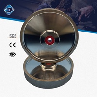 Disque de meulage angulaire électroplaqué CBN 80 grains de 6 pouces pour affûteuse de couteaux, idéal pour les outils en métaux ferreux, alliages de carbure et acier.
