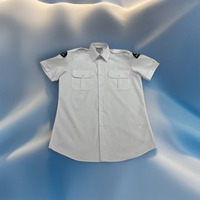 Uniforme de pilote de haute qualité, chemise de capitaine, uniforme d'aviation pour homme, uniforme de pilote, uniforme de steward de compagnie aérienne