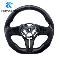 Volant chauffant en fibre de carbone LED OEM pour Infiniti Q50 Q60 Q70 FX35 M35 Nissan 370Z 2016 2017 2018 2019 2010 2021