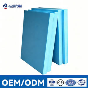 Panneau d'isolation XPS en polystyrène bleu haute densité ignifuge classe 1 léger imperméable pour murs, sols, toitures, extérieur et intérieur - Product Image 1