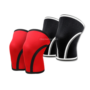 Logo personnalisé, haltérophilie, sport, gymnastique, fitness, support de protection réglable en néoprène, <span class=keywords><strong>squat</strong></span>, 5mm, 7mm, <span class=keywords><strong>genouillère</strong></span> - Product Image 1