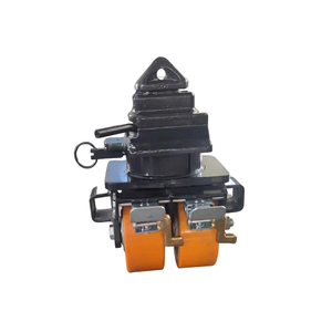 Roulettes pivotantes latérales ISO en fonte d'acier polyuréthane de 5 tonnes pour conteneurs maritimes avec verrou de torsion - Product Image 1