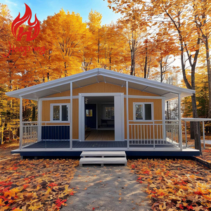 Di động Tiny nhà 3 4 phòng ngủ gấp đúc sẵn nhà 20ft 40ft sang trọng mở rộng container nhà ở nhà ở - Product Image 1