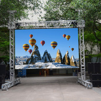 Pantalla LED P3.91 para Exteriores, Fija, de Alto Contraste, IP65, HDR10+, 4K, Panel de Video LED de Alquiler